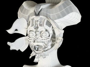 ghost in the shell geisha 3D Model