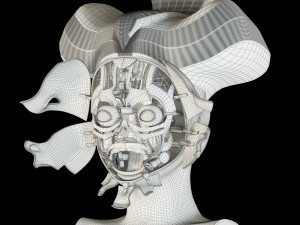 ghost in the shell geisha Modèle 3D