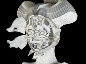 ghost in the shell geisha 3D Model