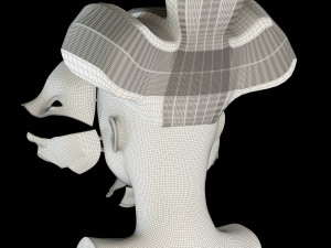 ghost in the shell geisha Modèle 3D