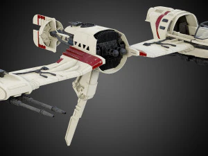 star wars resistance ski speeder 3D Model