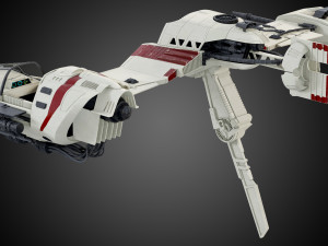star wars resistance ski speeder 3D Модель