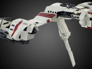 star wars resistance ski speeder 3D Model