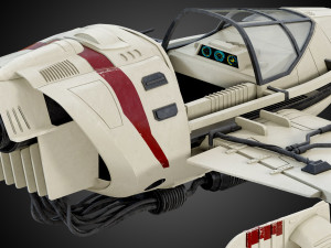 star wars resistance ski speeder 3D Модель