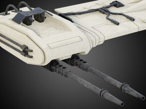 star wars resistance ski speeder 3D Модель