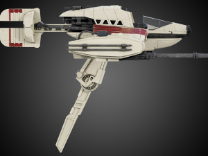 star wars resistance ski speeder 3D Модель