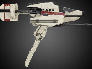 star wars resistance ski speeder 3D Model
