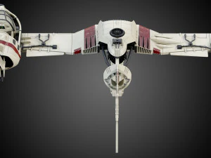 star wars resistance ski speeder 3D Model