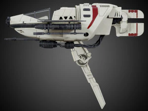 star wars resistance ski speeder 3D Model