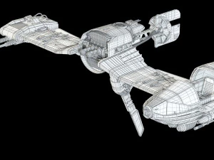 star wars resistance ski speeder 3D Model