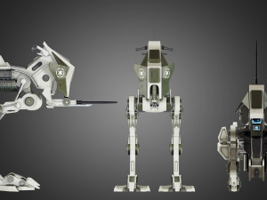 star wars at-rt walker Model 3D