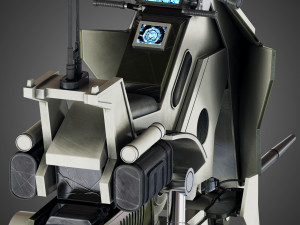 star wars at-rt walker Model 3D