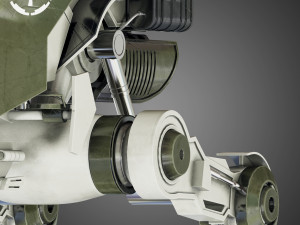 star wars at-rt walker Model 3D
