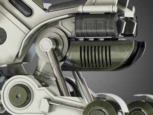 star wars at-rt walker Model 3D