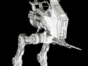 star wars at-rt walker Model 3D