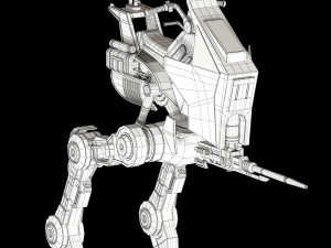 star wars at-rt walker Model 3D