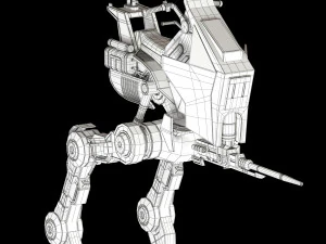 star wars at-rt walker 3D Model