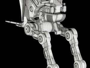 star wars at-rt walker 3D Model