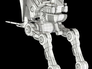 star wars at-rt walker Model 3D
