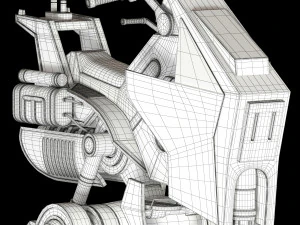 star wars at-rt walker 3D Model