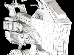 star wars at-rt walker Model 3D
