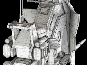 star wars at-rt walker Model 3D