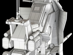 star wars at-rt walker Model 3D