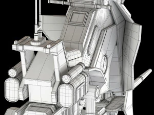star wars at-rt walker 3D Model