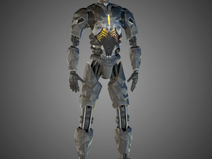 cyborg - justice league 3Dモデル