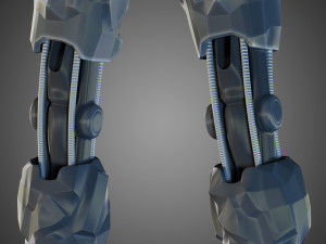 cyborg - justice league 3Dモデル