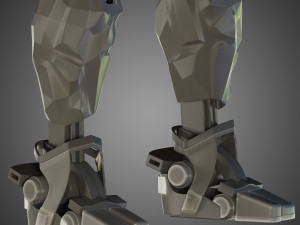 cyborg - justice league 3Dモデル