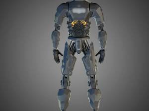 cyborg - justice league 3Dモデル