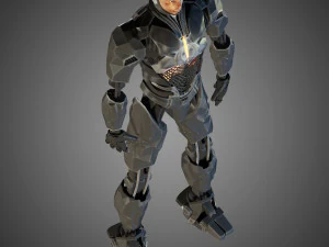 cyborg - justice league 3D Model
