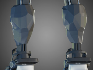 cyborg - justice league 3Dモデル
