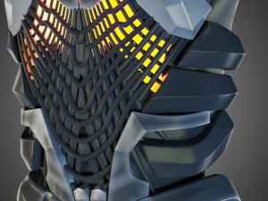 cyborg - justice league 3Dモデル