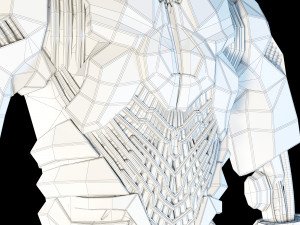 cyborg - justice league 3Dモデル