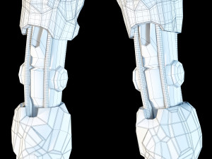 cyborg - justice league 3Dモデル