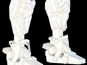 cyborg - justice league 3Dモデル