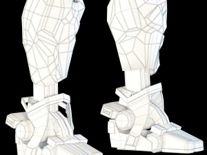 cyborg - justice league 3D Model