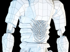 cyborg - justice league 3Dモデル