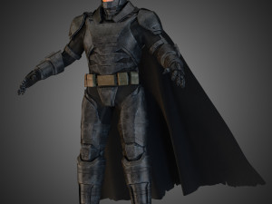 batman armored Modèle 3D