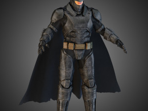 batman armored Modèle 3D