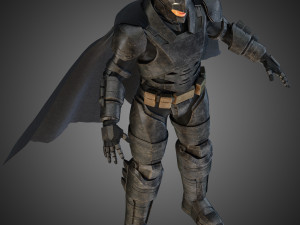 batman armored Modèle 3D