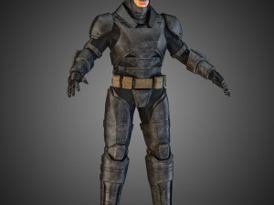 batman armored Modèle 3D