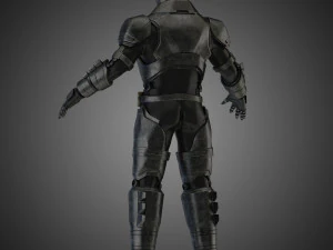 batman armored 3D Model