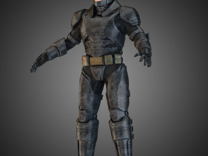 batman armored Modèle 3D