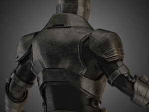 batman armored Modèle 3D