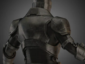 batman armored 3D Model