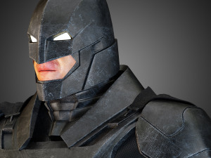 batman armored Modèle 3D