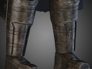 batman armored Modèle 3D